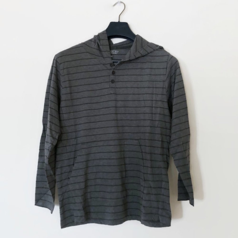 Pullover Hoodie with Stripes